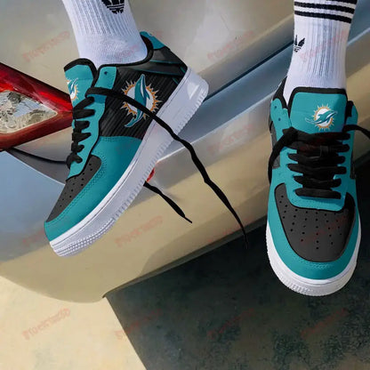 Air Force 1 Shoes Miami Dolphins Af1 Sneakers 41