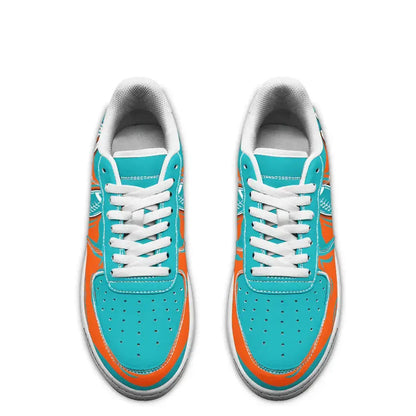 Air Force 1 Shoes Miami Dolphins Air Shoes Custom NAF Sneakers For Fans