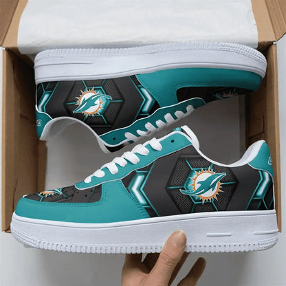 Air Force 1 Shoes Miami Dolphins Air Sneakers 107RB-NAF