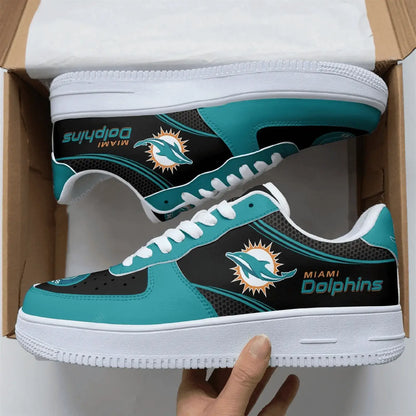Air Force 1 Shoes Miami Dolphins Air Sneakers 71RB-NAF