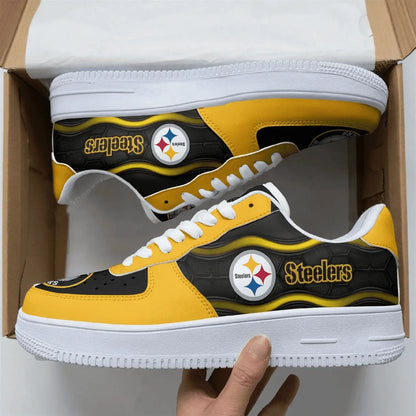 Air Force 1 Shoes Pittsburgh Steelers Air Sneakers 130RB-NAF