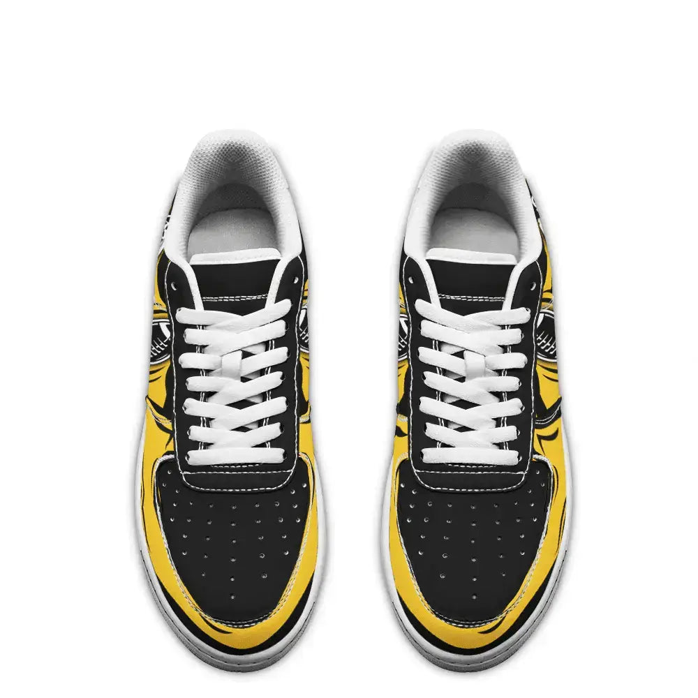 Air Force 1 Shoes Pittsburgh Steelers Air Shoes Custom NAF Sneakers For Fans