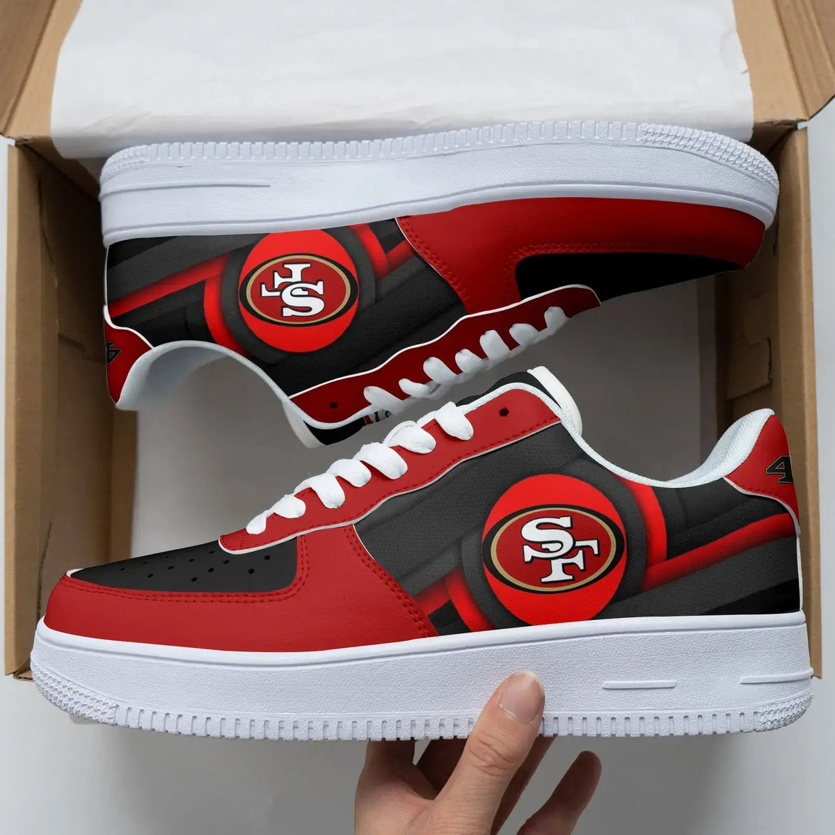 Air Force 1 Shoes San Francisco 49Ers Af1 Shoes 226