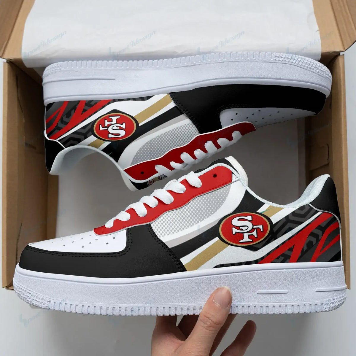 Air Force 1 Shoes San Francisco 49Ers Af1 Shoes 276