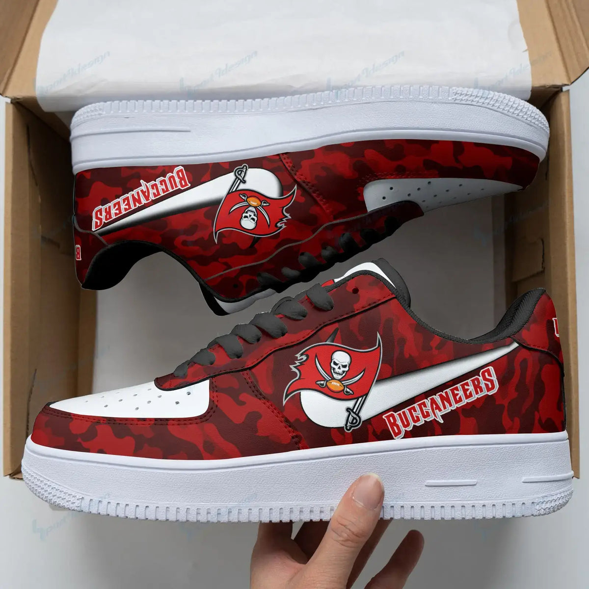 Air Force 1 Shoes Tampa Bay Buccaneers Af1 Sneakers 74