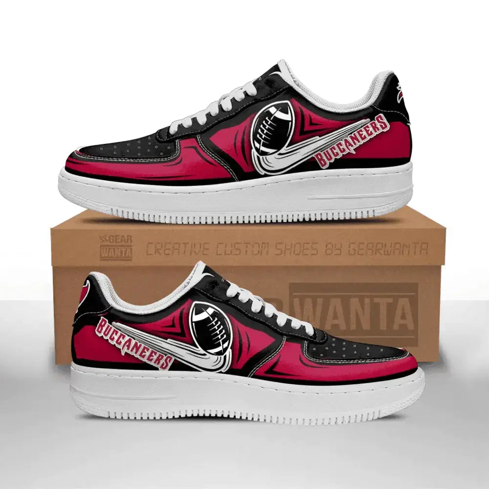 Air Force 1 Shoes Tampa Bay Buccaneers Air Shoes Custom NAF Sneakers For Fans
