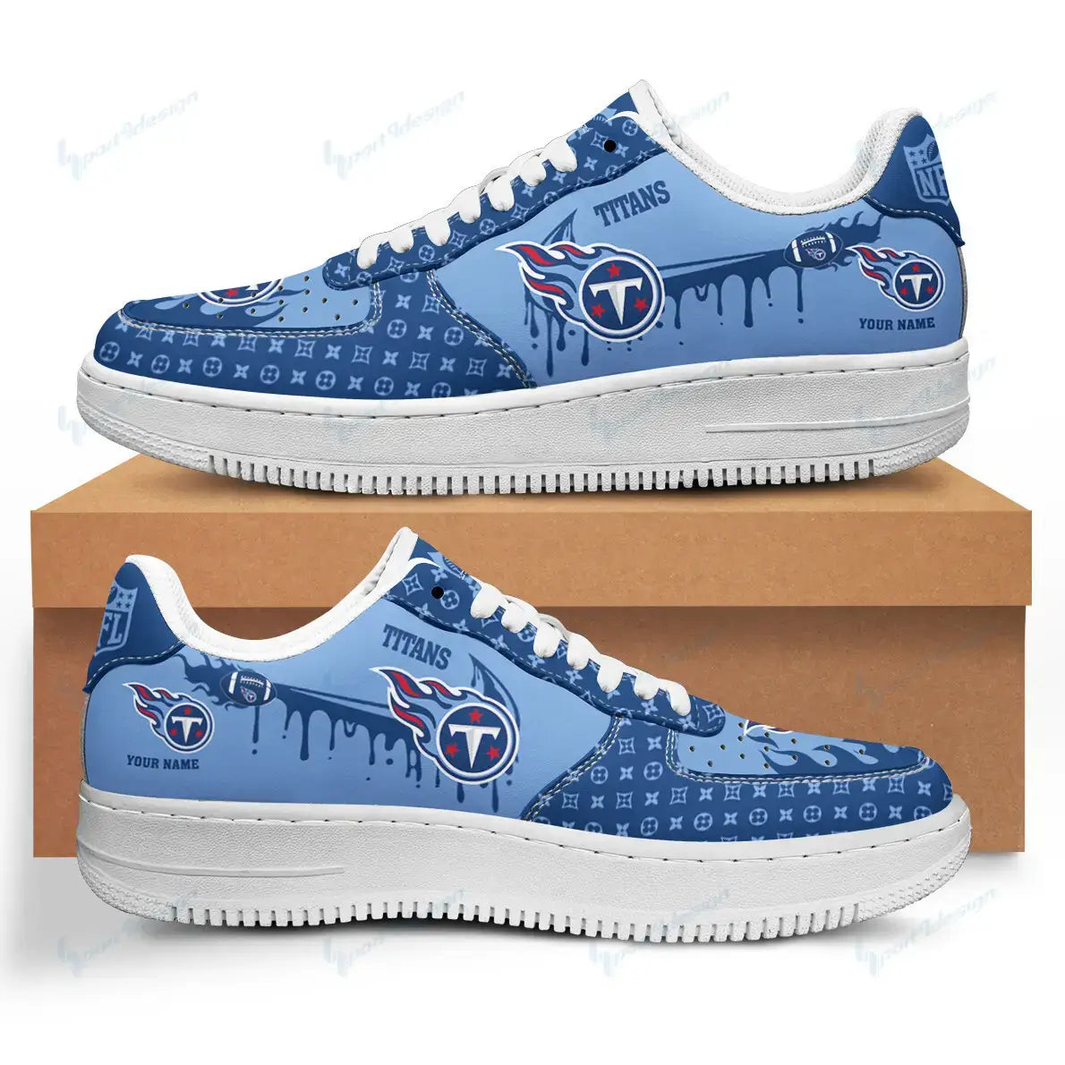 Air Force 1 Shoes Tennessee Titans Af1 Shoes Bg73