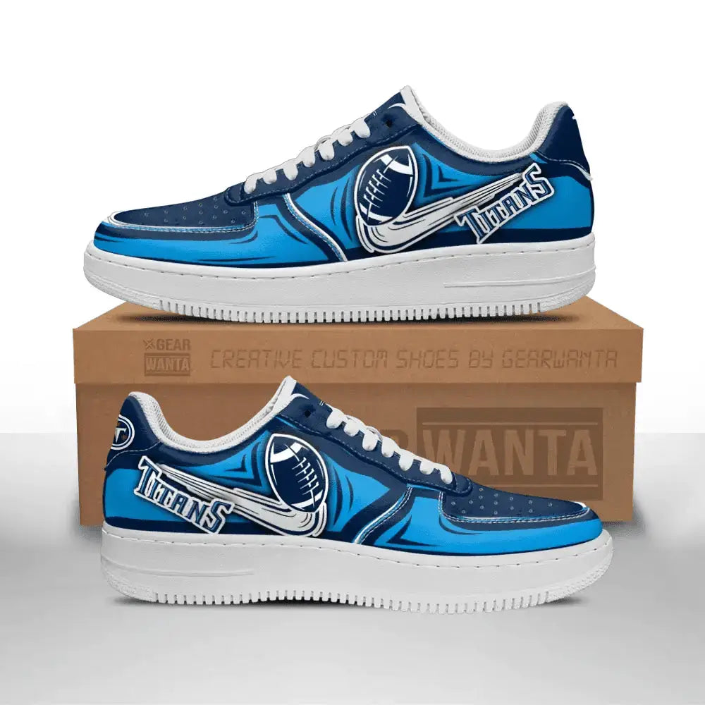Air Force 1 Shoes Tennessee Titans Air Shoes Custom NAF Sneakers For Fans
