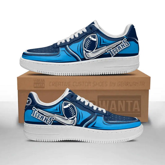 Air Force 1 Shoes Tennessee Titans Air Shoes Custom NAF Sneakers For Fans