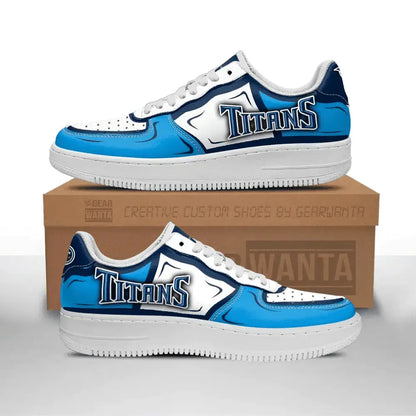 Air Force 1 Shoes Tennessee Titans Air Sneakers Custom NAF Shoes For Fan