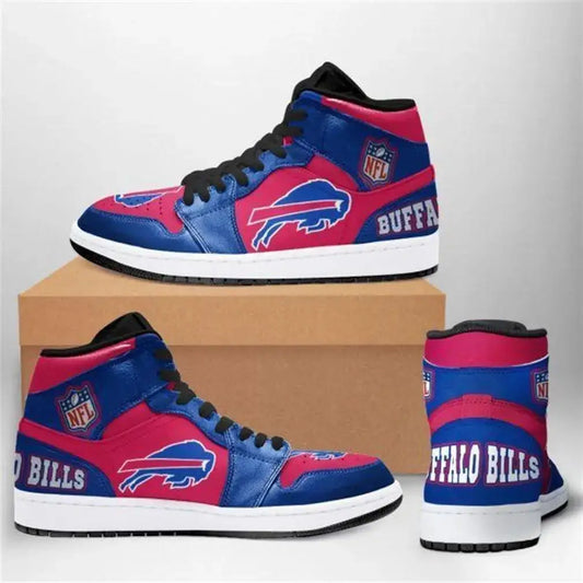 Air JD Hightop Shoes Buffalo Bills Limited Air Jordan 1 High Sneakers