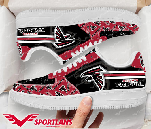 Atlanta Falcons Sport Team Air Force 1 Sneakers Shoes For Men And Women 510DQ-8689