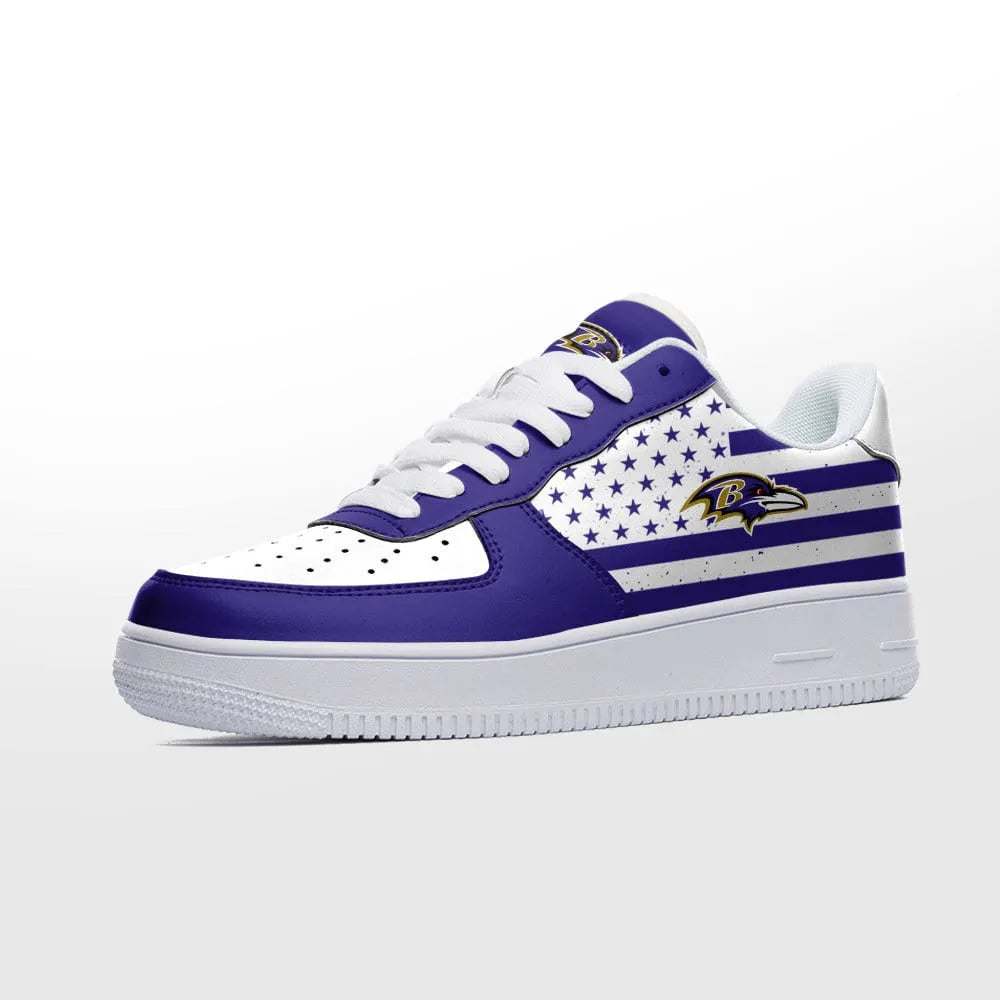 Baltimore Ravens Sport Team Air Force 1 Sneakers Shoes For Men And Women 201XO-4929