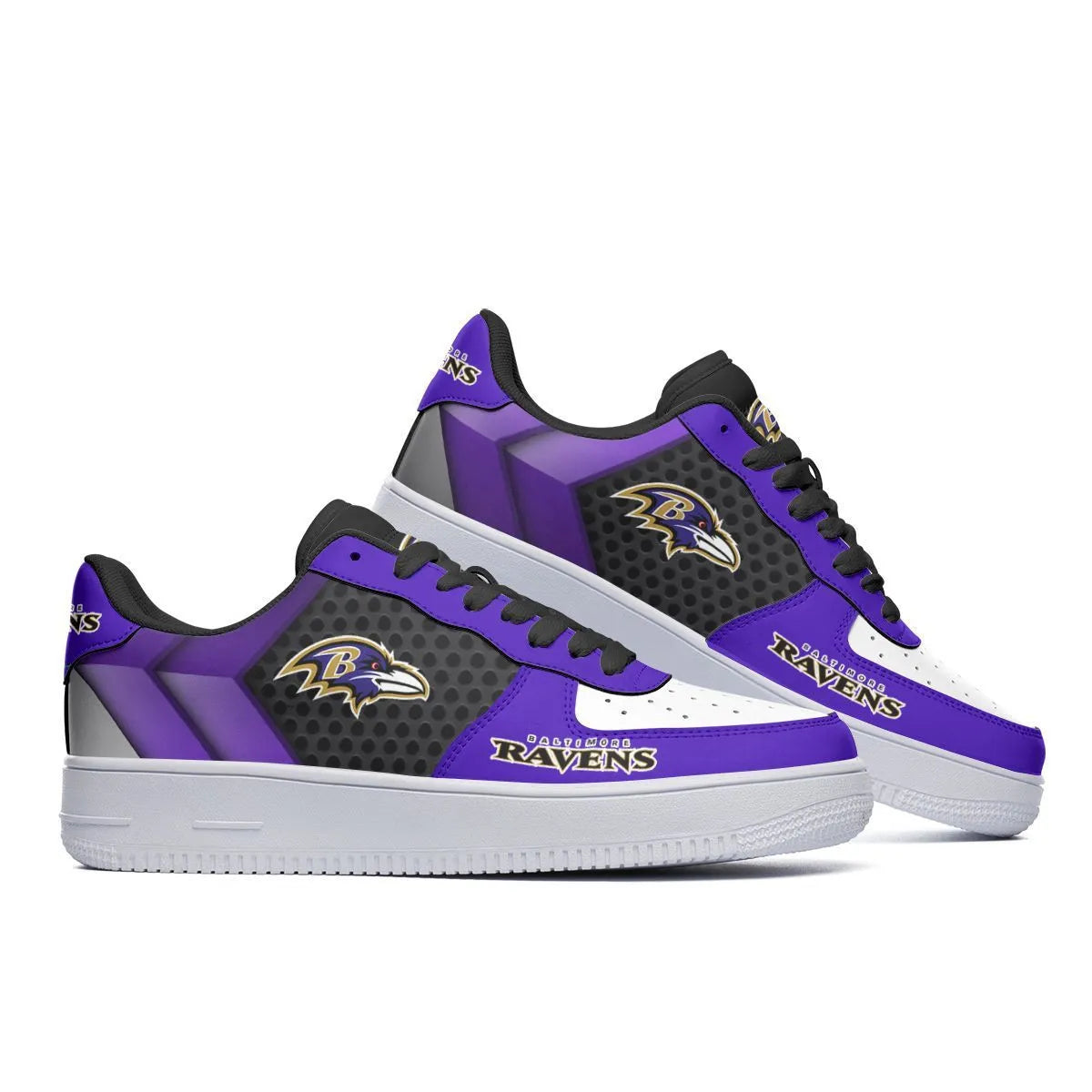 Baltimore Ravens Sport Team Air Force 1 Sneakers Shoes For Men And Women 388TB-9941