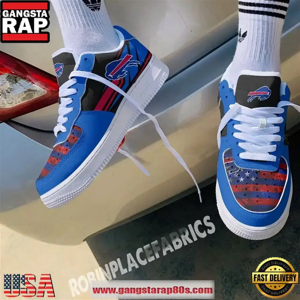 Buffalo Bills Air Force 1 Shoes Running Sneakers Shoes