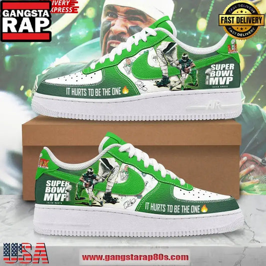Jalen Hurts MVP Super Bowl LIX Limited Air Force 1 Shoes Running Sneakers Shoes
