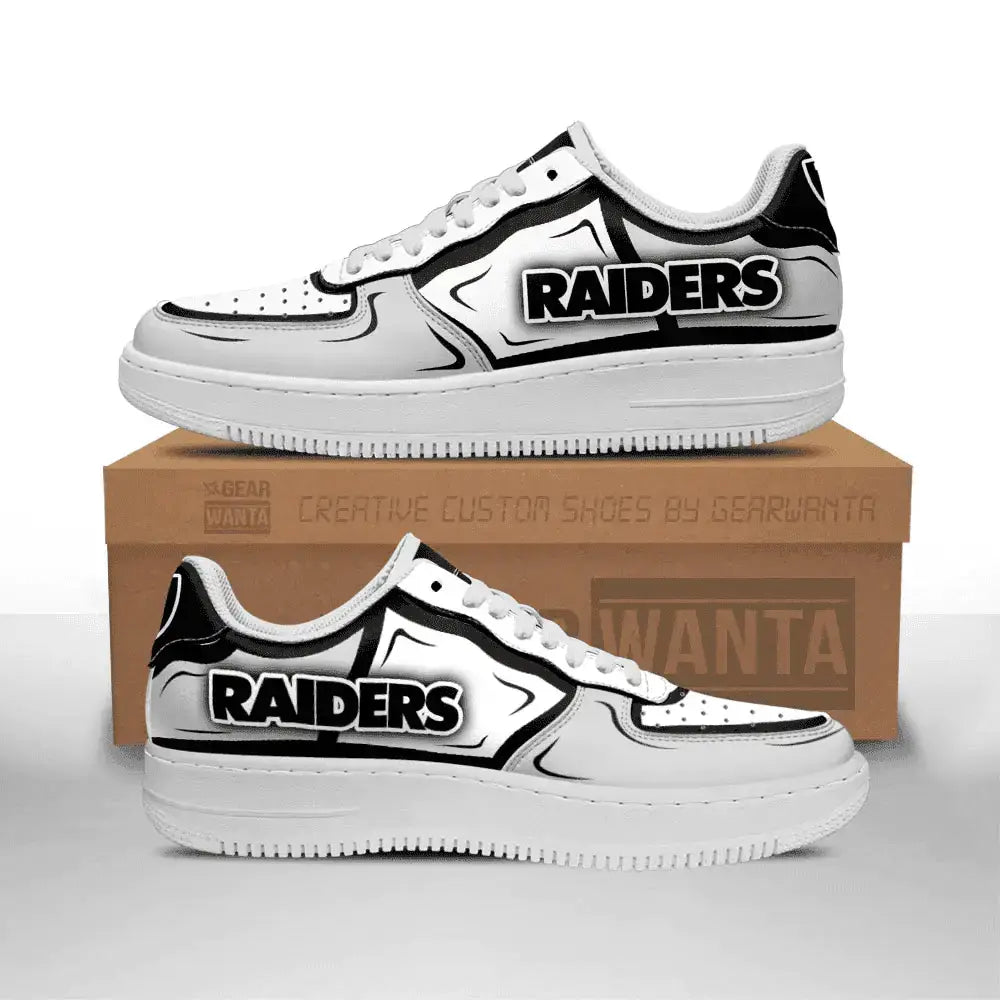 Las Vegas Raiders Air Force 1 Sneaker Trending