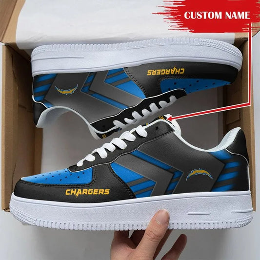 Los Angeles Chargers Sport Team Air Force 1 Sneakers Shoes For Men And Women 492ZI-7151