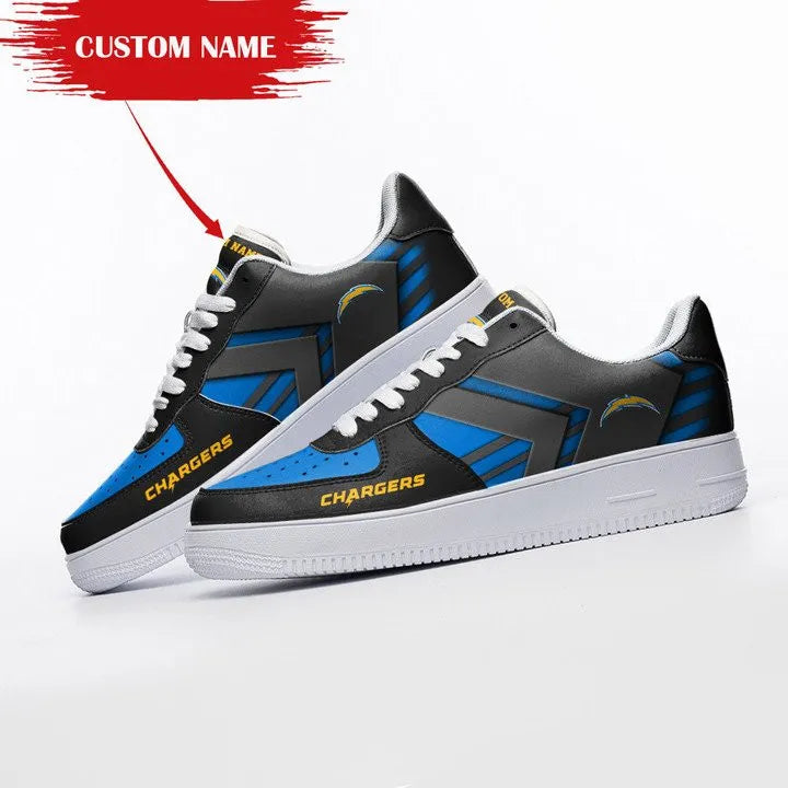 Los Angeles Chargers Sport Team Air Force 1 Sneakers Shoes For Men And Women 492ZI-7151