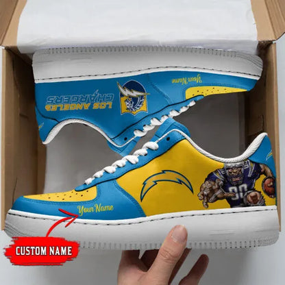 Los Angeles Chargers Sport Team Air Force 1 Sneakers Shoes For Men And Women 722UV-4753