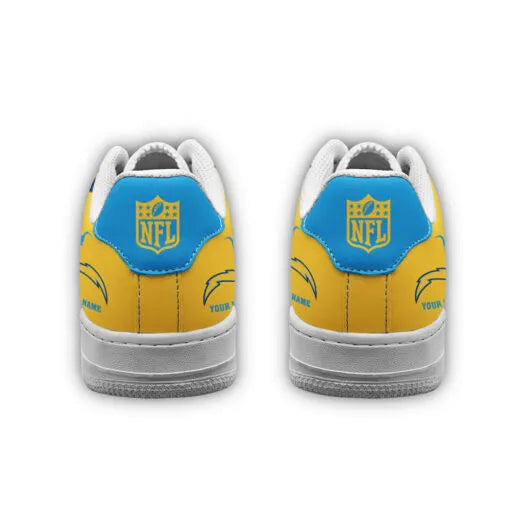 Los Angeles Chargers Sport Team Air Force 1 Sneakers Shoes For Men And Women 514BJ-9269