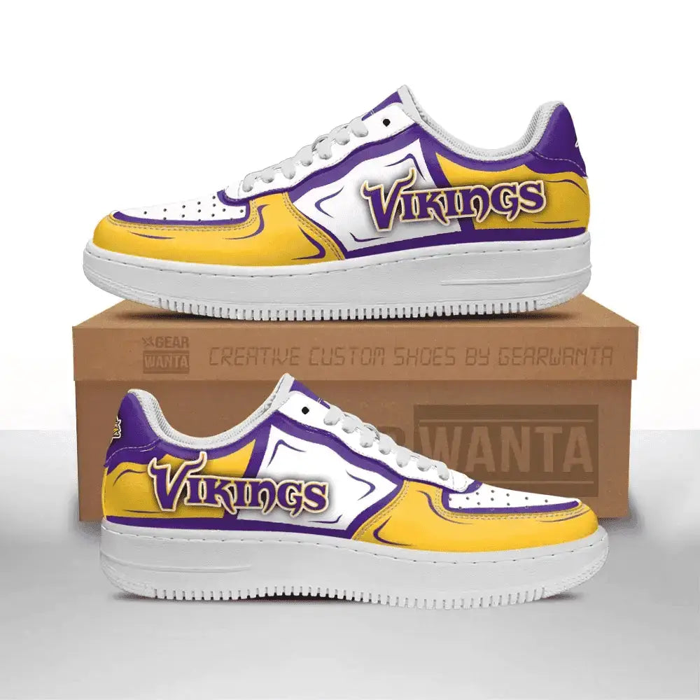 Minnesota Vikings Air Force 1 Sneaker Trending