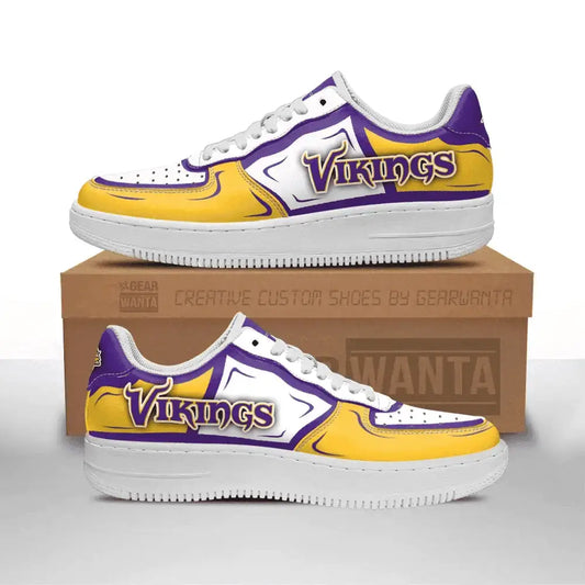 Minnesota Vikings Air Force 1 Sneaker Trending