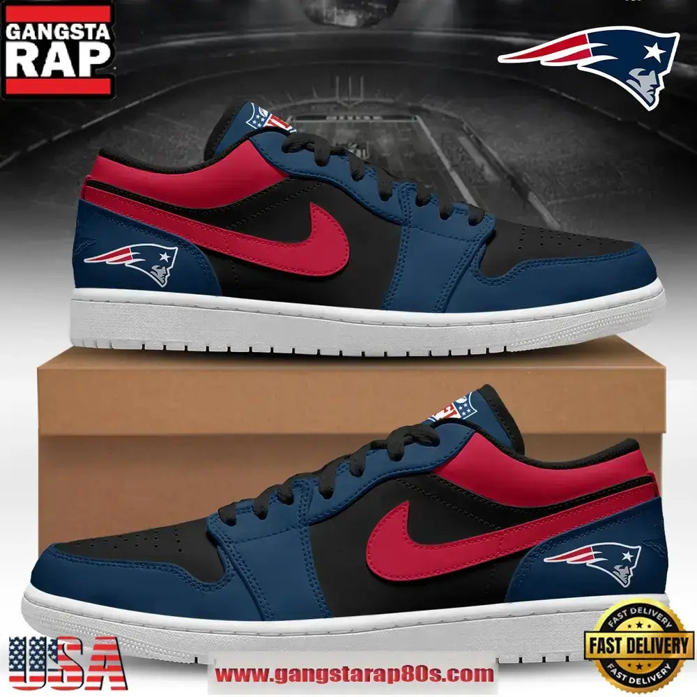 New England Patriots Legacy Premium Running Sneakers Shoes