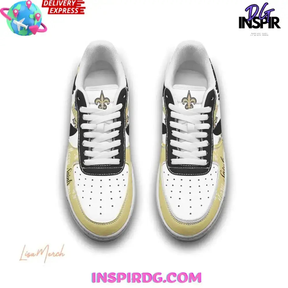 New Orleans Saints Merry Christmas Limited Edition Air Force 1 Shoes