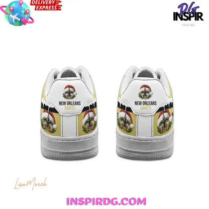 New Orleans Saints Merry Christmas Limited Edition Air Force 1 Shoes