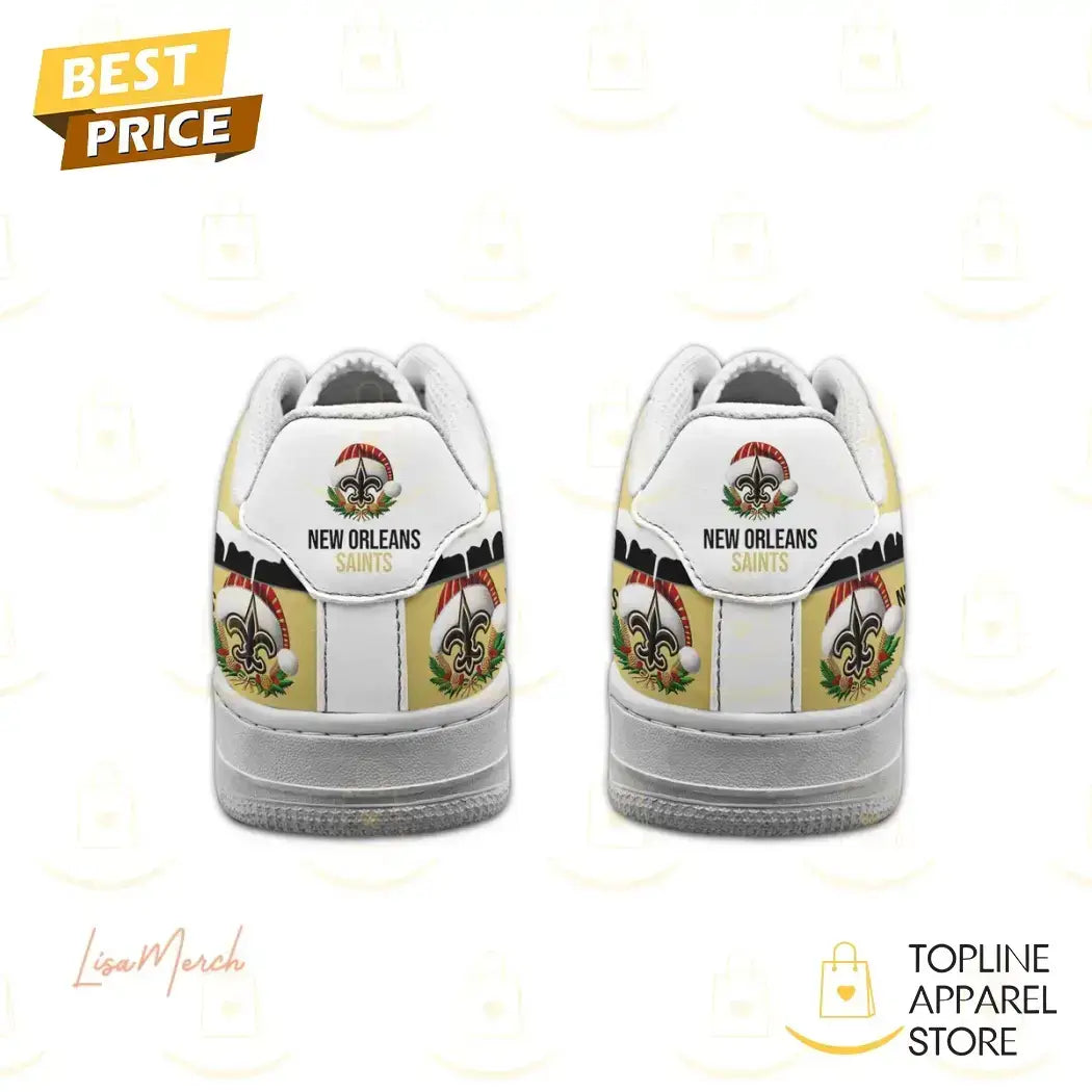 New Orleans Saints Merry Saintsmas Air Force 1 Shoes