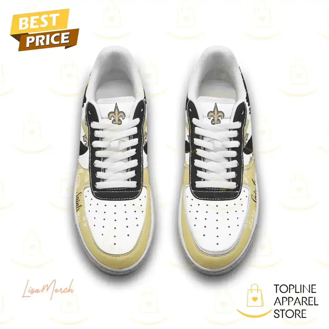 New Orleans Saints Merry Saintsmas Air Force 1 Shoes