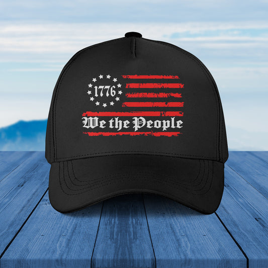 We The People 1776 Flag Baseball Cap