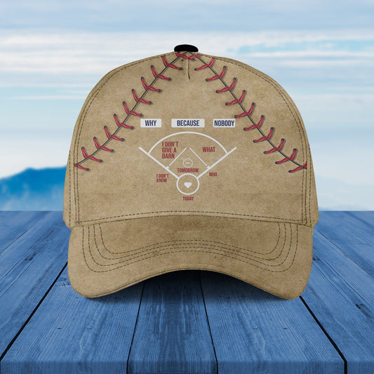 Why Because Nobody 1 Baseball Cap