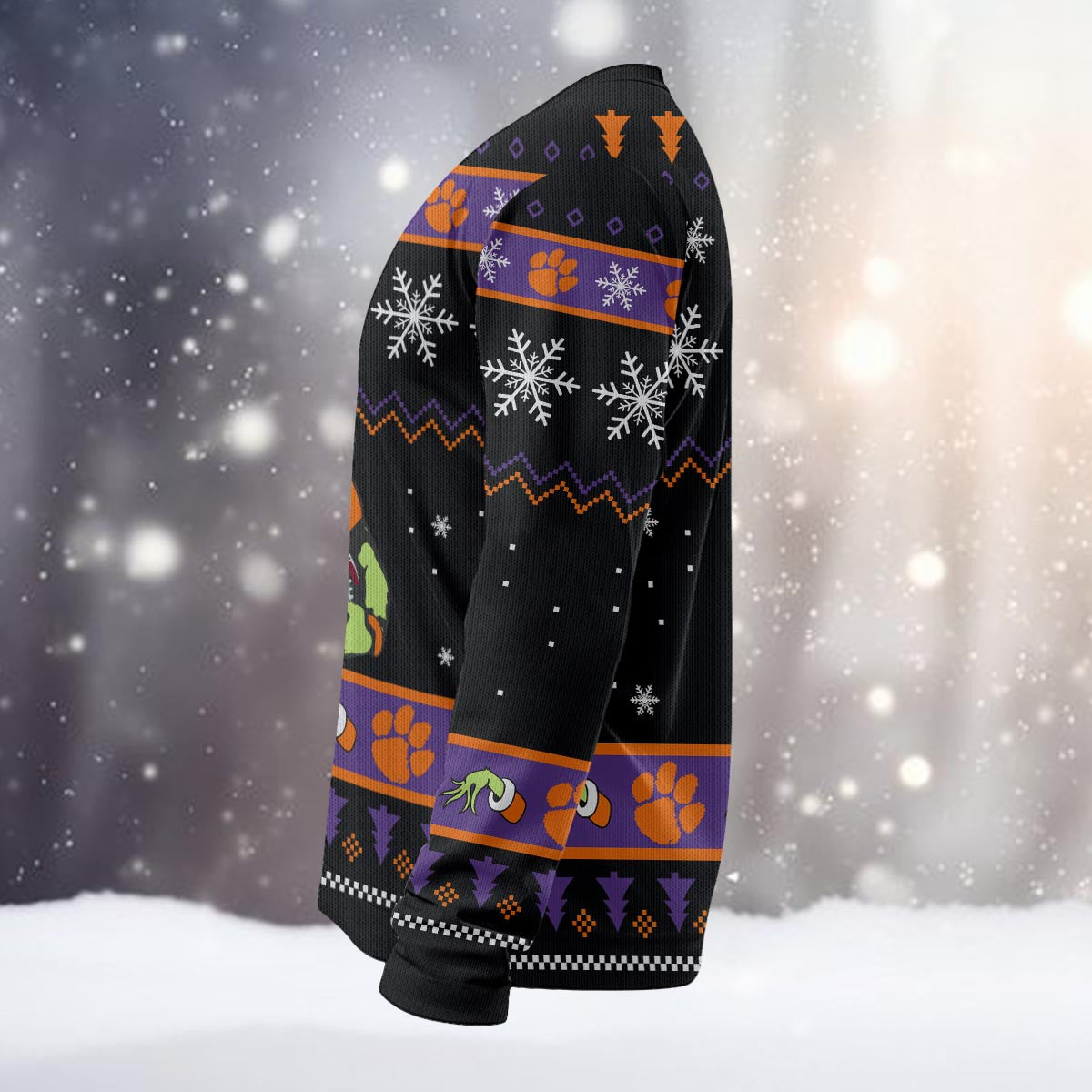 Clemson Tigers Custom Chrismas Ugly Sweater
