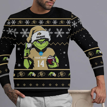 Colorado Buffaloes Custom Chrismas Ugly Sweater