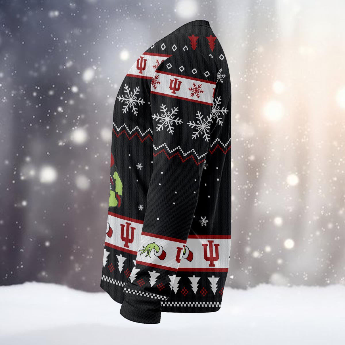 Indiana Hoosiers Custom Chrismas Ugly Sweater