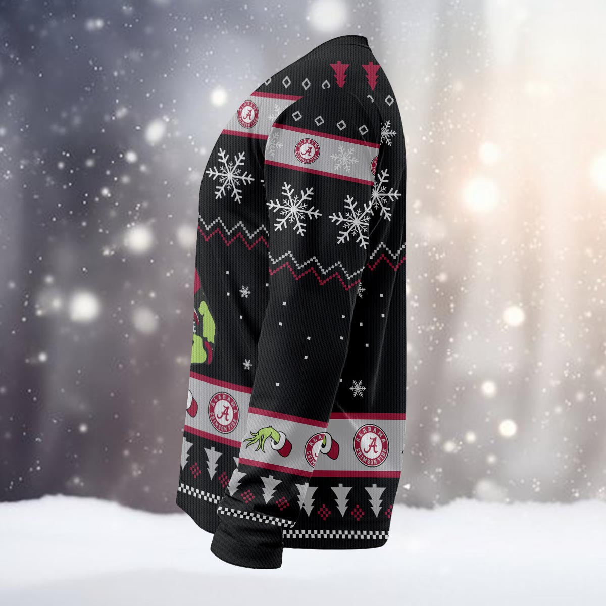 Alabama Crimson Tide Custom Chrismas Ugly Sweater