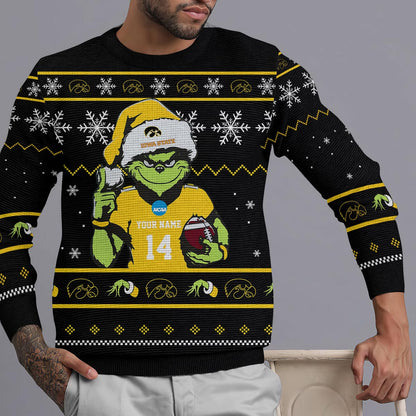 Lowa State Cyclones Custom Chrismas Ugly Sweater