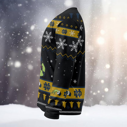 Notre Dame Fighting Irish Custom Chrismas Ugly Sweater