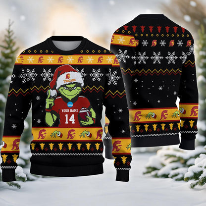 Usc Trojans Custom Chrismas Ugly Sweater