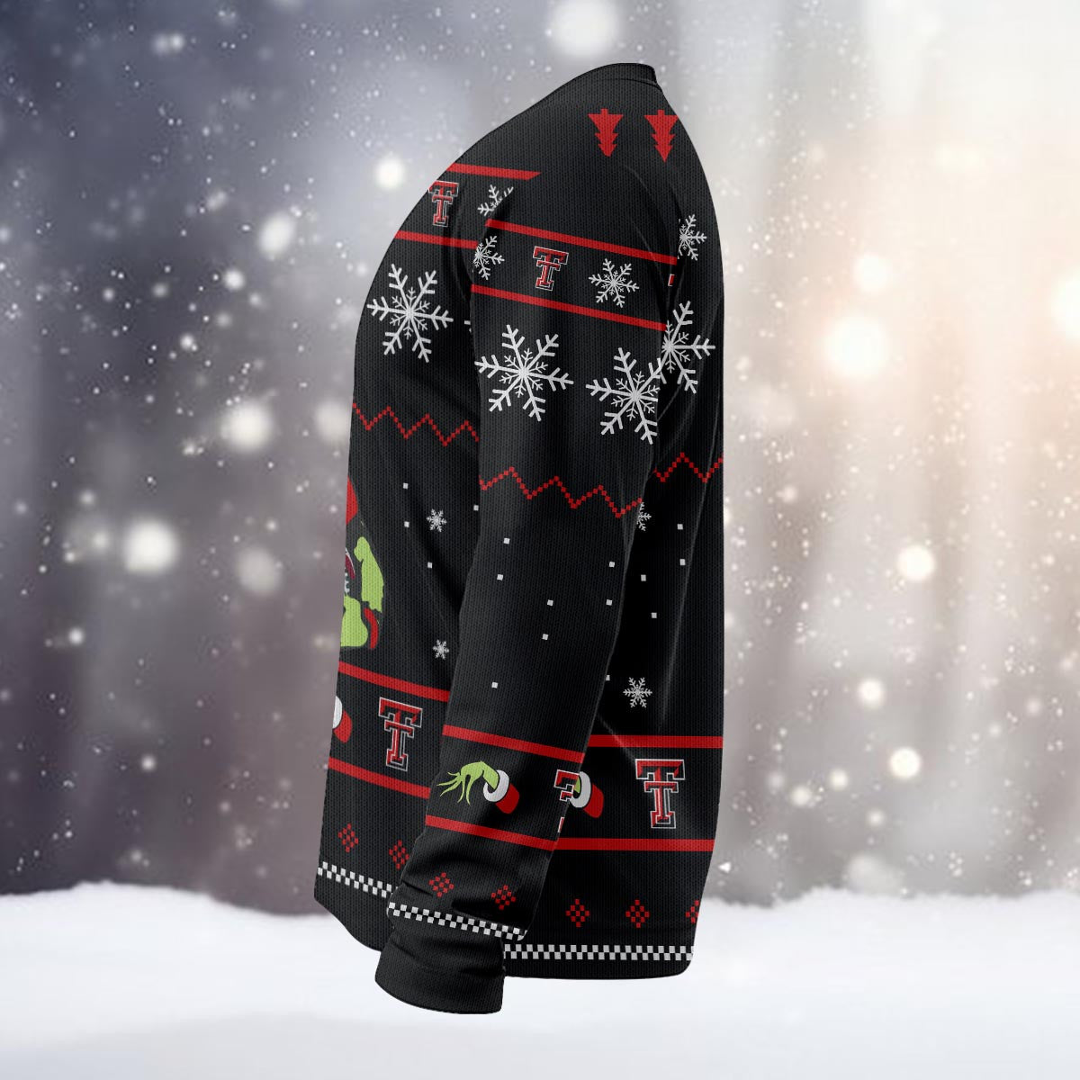 Texas Tech Red Raiders Custom Chrismas Ugly Sweater