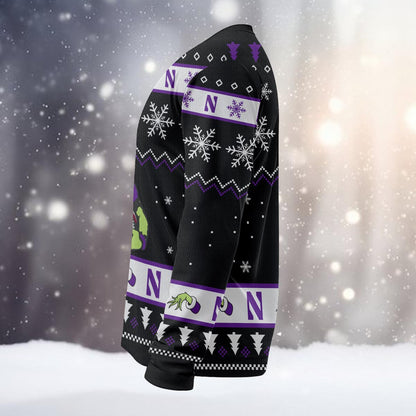 Northwestern Wildcats Custom Chrismas Ugly Sweater