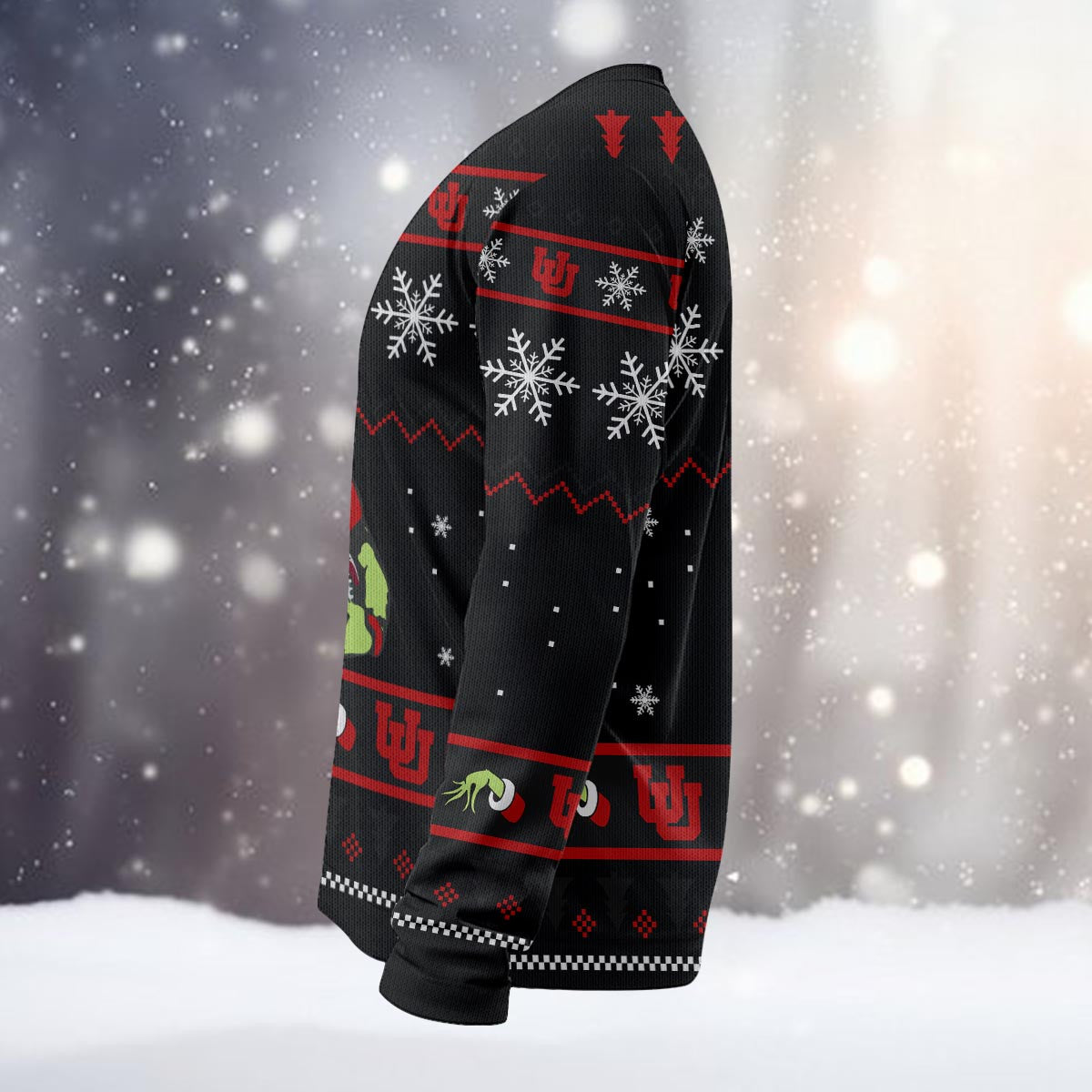Utah Utes Custom Chrismas Ugly Sweater