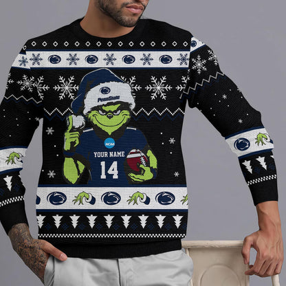 Penn State Nittany Lions Custom Chrismas Ugly Sweater