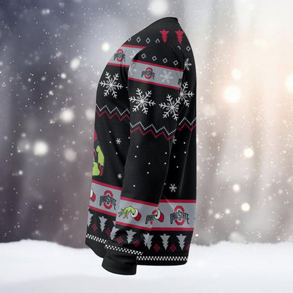 Ohio State Buckeyes Custom Chrismas Ugly Sweater