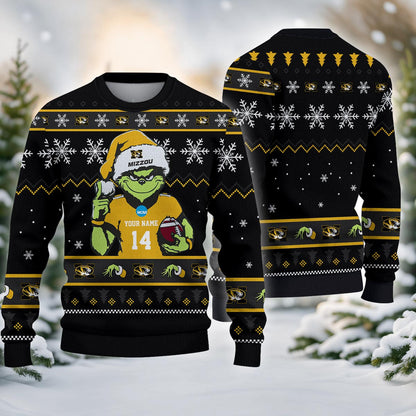 Missouri Tigers Custom Chrismas Ugly Sweater