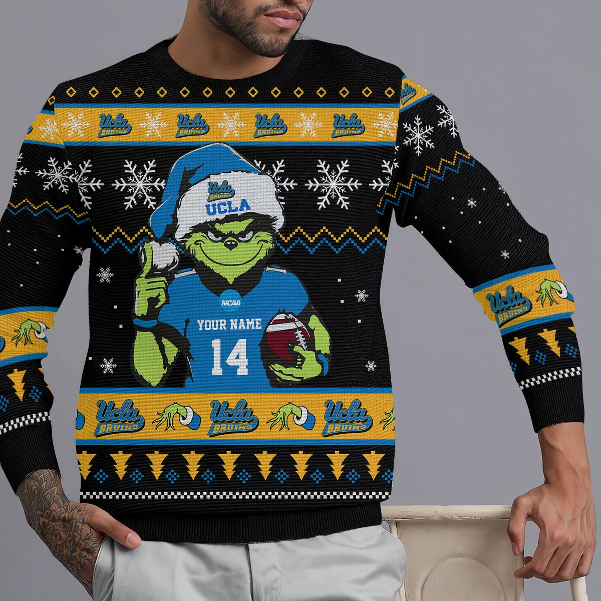 Ucla Bruins Custom Chrismas Ugly Sweater