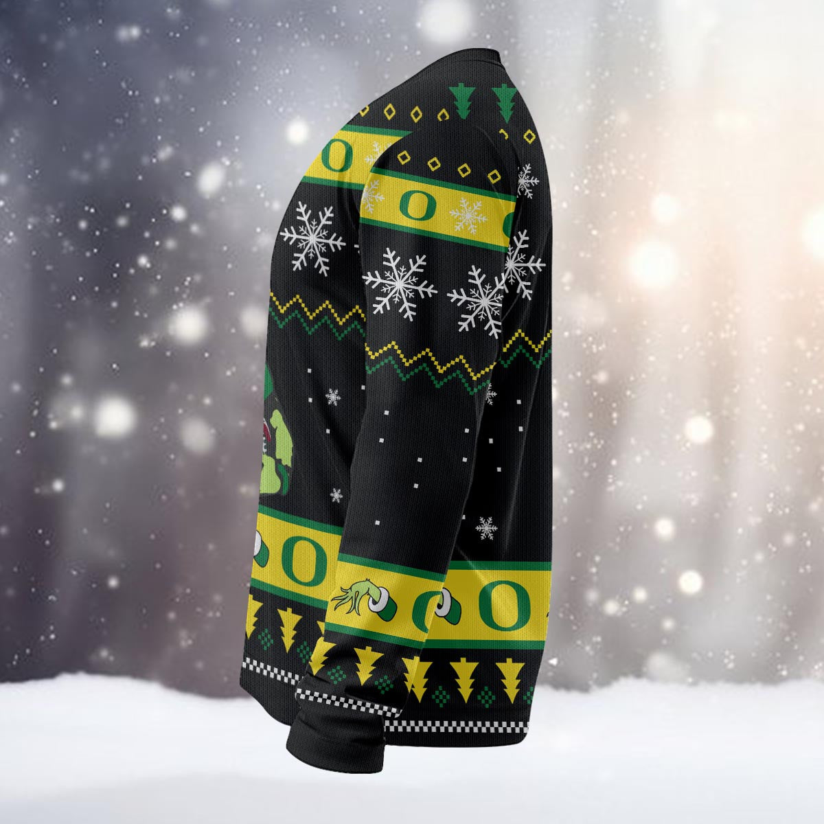 Oregon Ducks Custom Chrismas Ugly Sweater