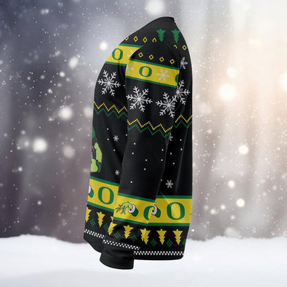 Oregon Ducks Custom Chrismas Ugly Sweater